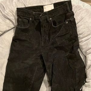 Everlane Corduroy Pants Black